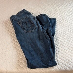 Big Star Dark Blue Boot Cut Jeans Maddie
